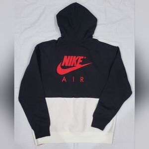 Jordan Men's Tri-Tone Hoodie - Black, White, Red